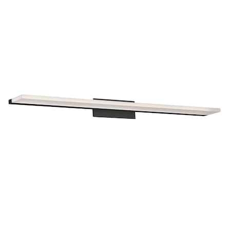 Dweled Level 36in LED Bathroom Vanity or Wall Light 3500K in Black WS-856